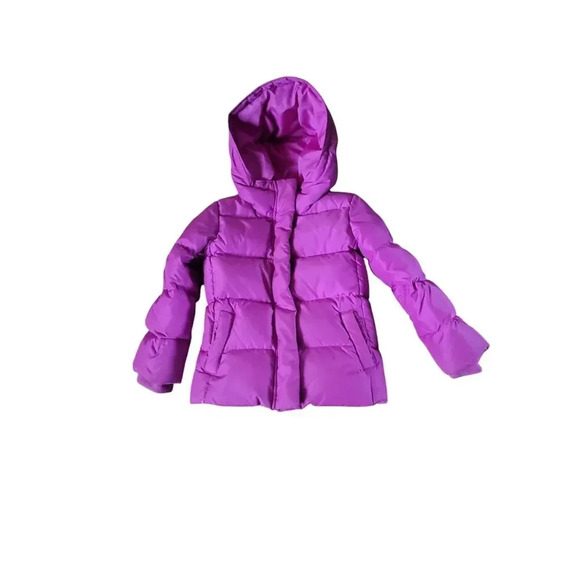 Girls Gap Kids Pink Down Winter Puffer Jacket Size Small 6-7